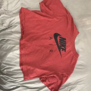 Nike air crop top, size small